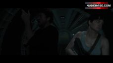 1. Katherine Waterston No Bra – Alien: Covenant
