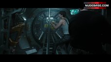 23. Katherine Waterston No Bra – Alien: Covenant