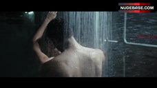 23. Callie Hernandez Nude under Shower – Alien: Covenant