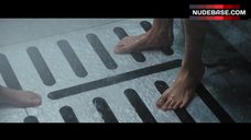 78. Callie Hernandez Nude under Shower – Alien: Covenant