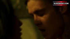 45. Emma Dumont Shows Underwear – T@Agged