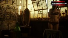 34. Emma Dumont Erotic Dance in Lingerie – T@Agged