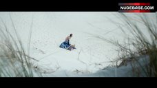 1. Angelique Vergara Naked on Beach – Slack Bay