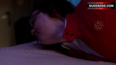 1. Davie-Blue Exposed Breasts – Room 104