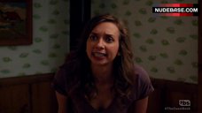 78. Lauren Lapkus Lingerie Scene – The Guest Book