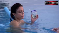 56. Bethenny Frankel Naked in Swimming Pool – The Real Housewives Of New York City