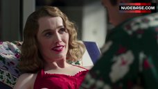 78. Sexy Dominique McElligott in Purple Bikini – The Last Tycoon