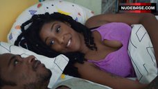 1. Jessica Williams Cleavage – The Incredible Jessica James