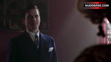 23. Stefanie von Pfetten in Sexy Black Lingerie – The Last Tycoon