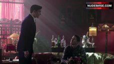 89. Stefanie von Pfetten in Sexy Black Lingerie – The Last Tycoon