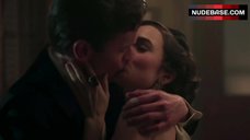 Lily Collins Sexy Scene – The Last Tycoon