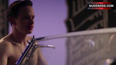 78. Lily Collins in Lingerie – The Last Tycoon