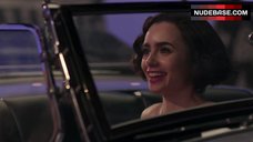 89. Lily Collins in Lingerie – The Last Tycoon