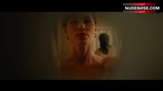 78. Jessica Biel Unhooks Bra – Hitchcock