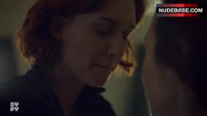 23. Katherine Barrell Hot Lesbian Kissing – Wynonna Earp