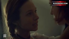 67. Katherine Barrell Hot Lesbian Kissing – Wynonna Earp