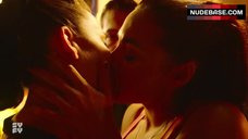 100. Christina Ochoa Lesbian Kiss – Blood Drive