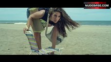 12. Luana Pascual Exposed Tits on Beach – Bromance