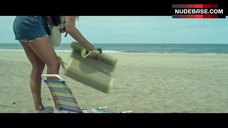 23. Luana Pascual Exposed Tits on Beach – Bromance