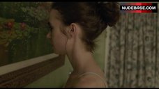 78. Sexy Lily Collins in Bra – To The Bone