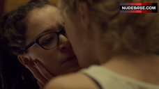 67. Evelyne Brochu in Underwear – Orphan Black