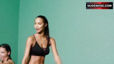 34. Adriana Lima Posing in Lingerie – The Victoria'S Secret Angels Lip Sync "24K Magic"