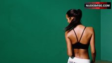 45. Adriana Lima Posing in Lingerie – The Victoria'S Secret Angels Lip Sync "24K Magic"