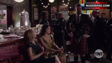 45. Angie Harmon Cleavage – Rizzoli & Isles