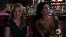 67. Angie Harmon Cleavage – Rizzoli & Isles