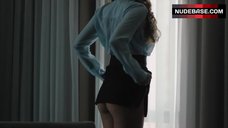 56. Riley Keough Butt in Thong – The Girlfriend Experience