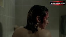 45. Anna Friel Nude in Bath – Marcella