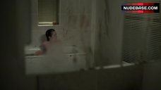 56. Anna Friel Nude in Bath – Marcella