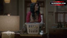 1. Angie Harmon Flashes Lingerie – Rizzoli & Isles