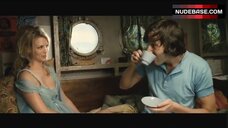 45. January Jones Cleavage – Pirate Radio