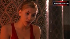 78. Scarlett Johansson Sexy in Red Swimsuit – Scoop