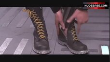 34. Sexy Debi Mazar in Underwear – Space Truckers