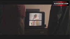 34. Gretchen Mol Flashes Lingerie – Tenure