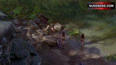 12. Elle Macpherson Naked Bathing in Pond – Sirens