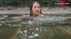 45. Erica Durance Naked Boobs and Hairy Pussy – House Of The Dead