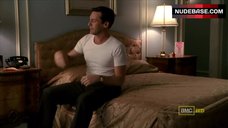 12. January Jones Hot Lingerie Scene – Mad Men