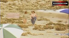 1. Tracy Korsten Exposed Large Boobs – Maslin Beach