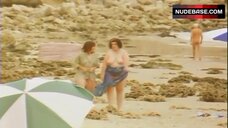 56. Tracy Korsten Exposed Large Boobs – Maslin Beach