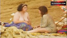 89. Tracy Korsten Exposed Large Boobs – Maslin Beach