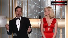 67. January Jones in Sexy Red Dress – The Golden Globe Awards