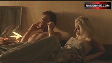 23. Scarlett Johansson Covers Her Boobs – Vicky Cristina Barcelona