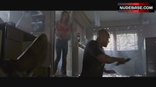 67. Ashley Scott in Red Bra – Walking Tall