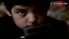 1. Salma Hayek Dance in Leopard Bikini – Four Rooms