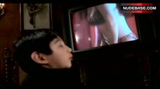 78. Salma Hayek Dance in Leopard Bikini – Four Rooms