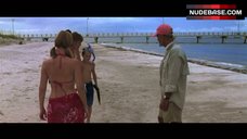 23. Samantha Mathis in Red Bikini – The Punisher