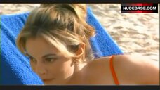 34. Lisanne Falk in Red Bikini – Shattered Image